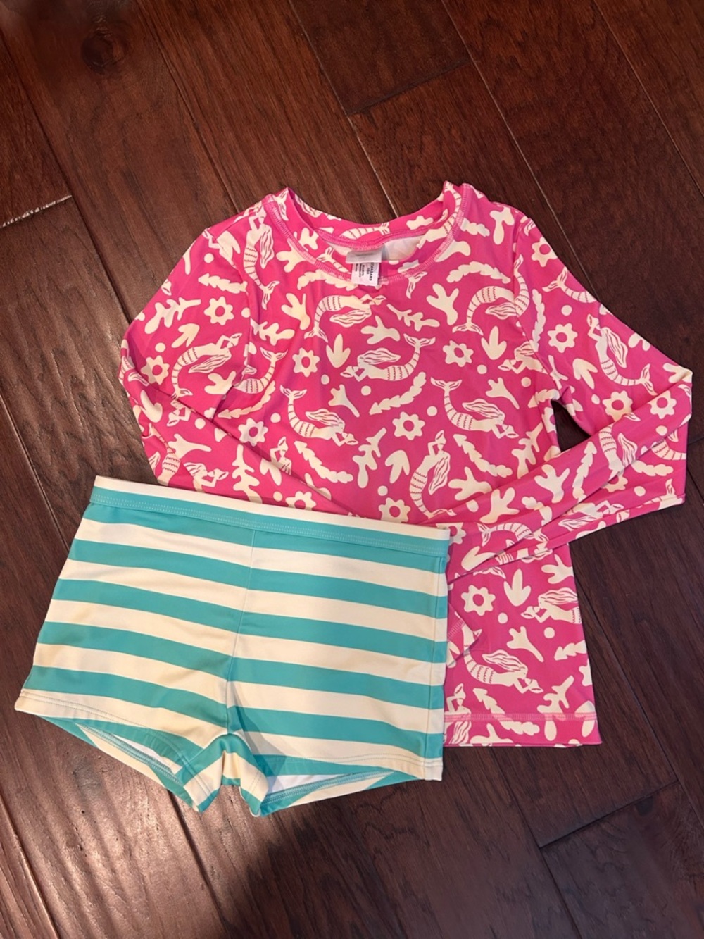 Hanna Andersson Kids Rash Guard Set